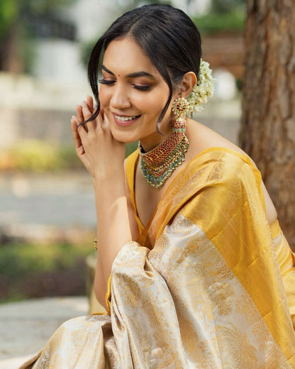 "Luxury Meets Comfort: Soft Lichi Silk Sarees"