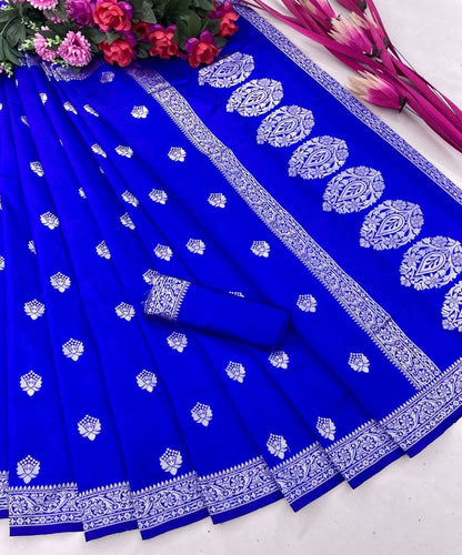 "Elegance personified in every weave, embrace the allure of soft lichi silk sarees."