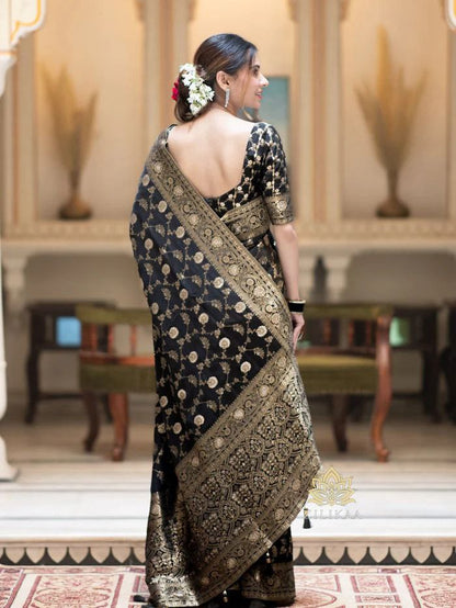 "Elegance Woven in Every Thread: Embrace the Beauty of Silk Sarees!"