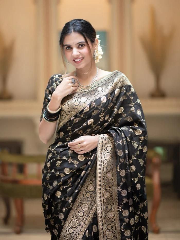 "Elegance Woven in Every Thread: Embrace the Beauty of Silk Sarees!"