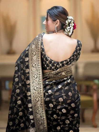 "Elegance Woven in Every Thread: Embrace the Beauty of Silk Sarees!"