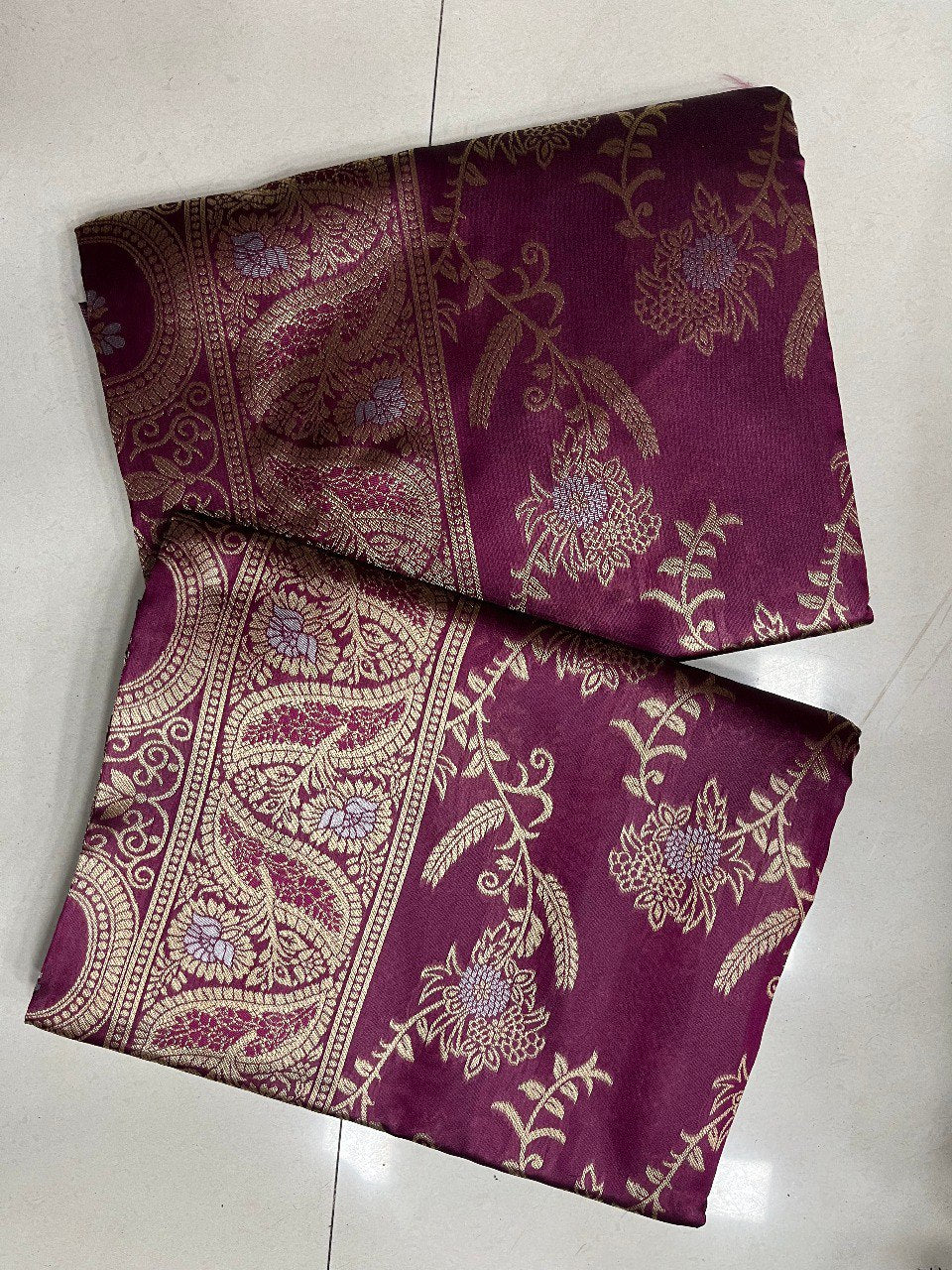 "Wrap yourself in elegance, grace, and tradition with our timeless Banarasi silk sarees."