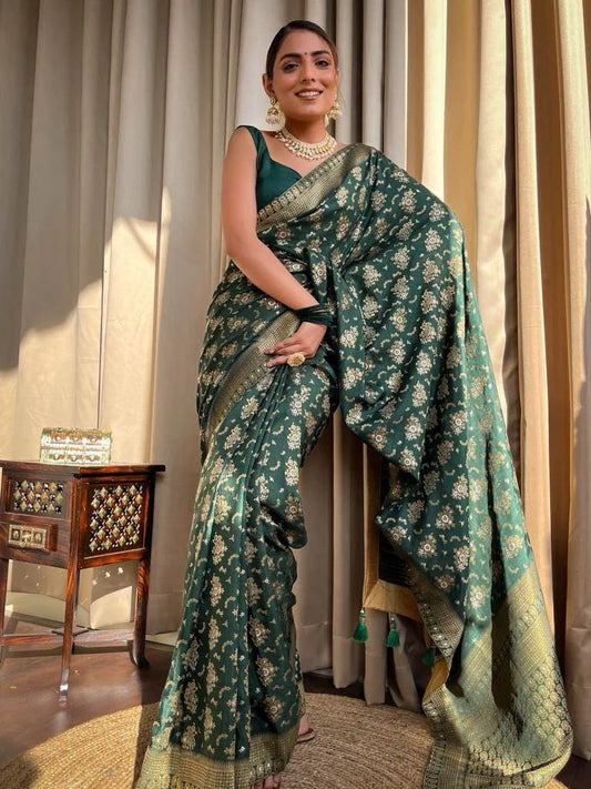 "Wrap yourself in elegance with Banarasi Shoft silk sarees – where tradition meets luxury!"