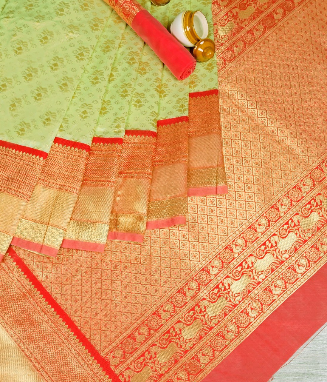 "Elegance Woven in Every Thread: Soft Lichi Silk Sarees - Your Signature of Style!"