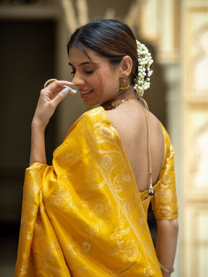 "Elegance woven in every thread, embrace the allure of New Silk sarees."