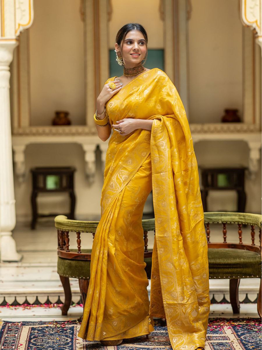 "Elegance woven in every thread, embrace the allure of New Silk sarees."