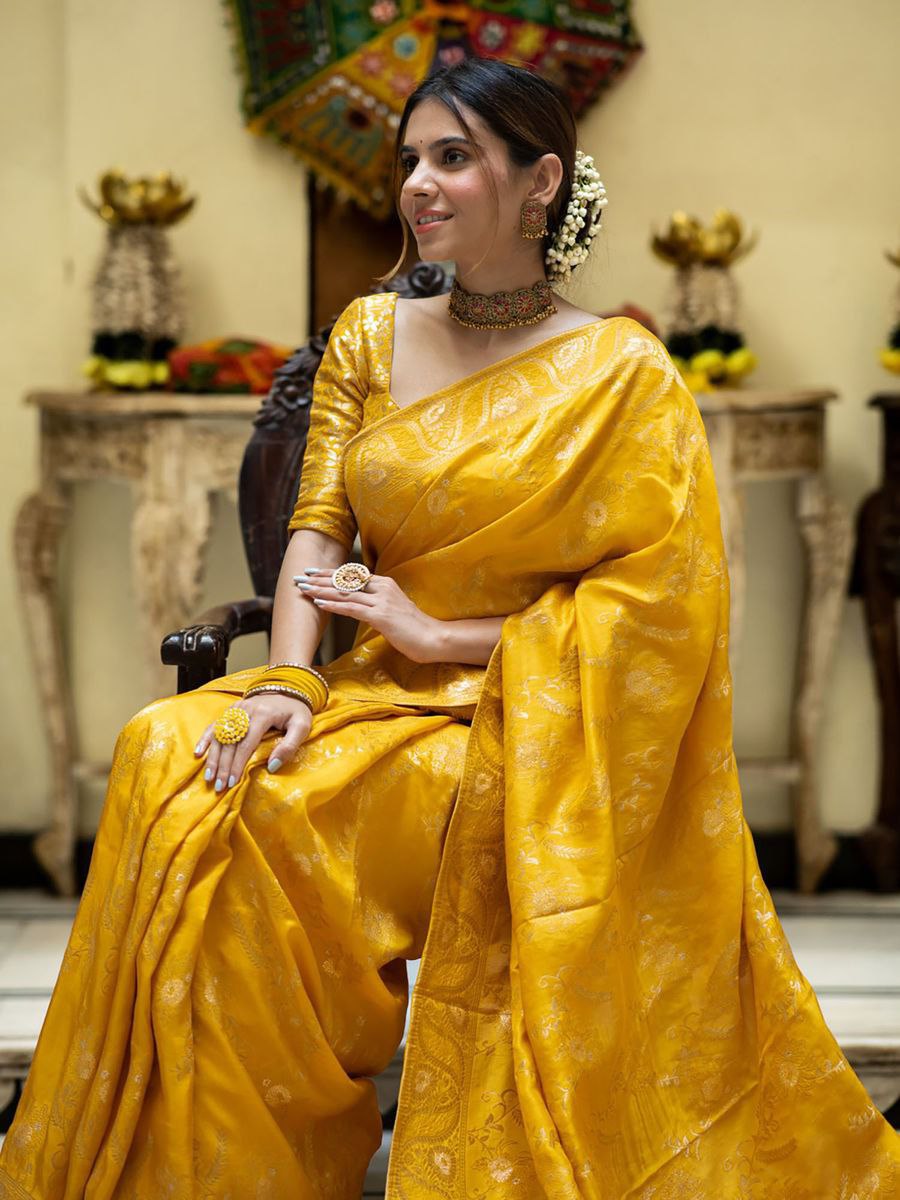 "Elegance woven in every thread, embrace the allure of New Silk sarees."