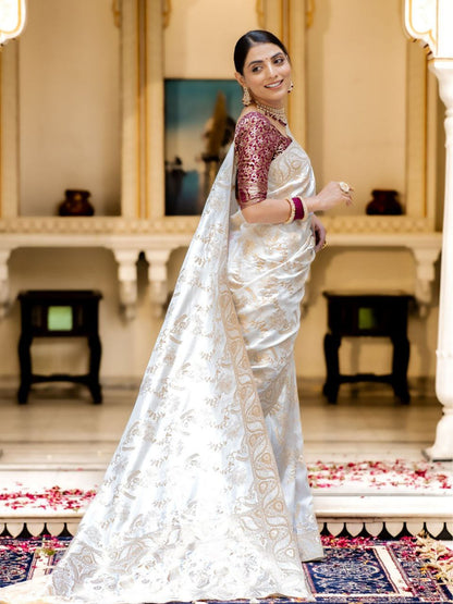 "Elegance in Every Weave: Embrace Timeless Beauty with Our New Silk Sarees!"