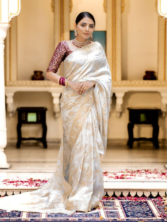"Elegance in Every Weave: Embrace Timeless Beauty with Our New Silk Sarees!"