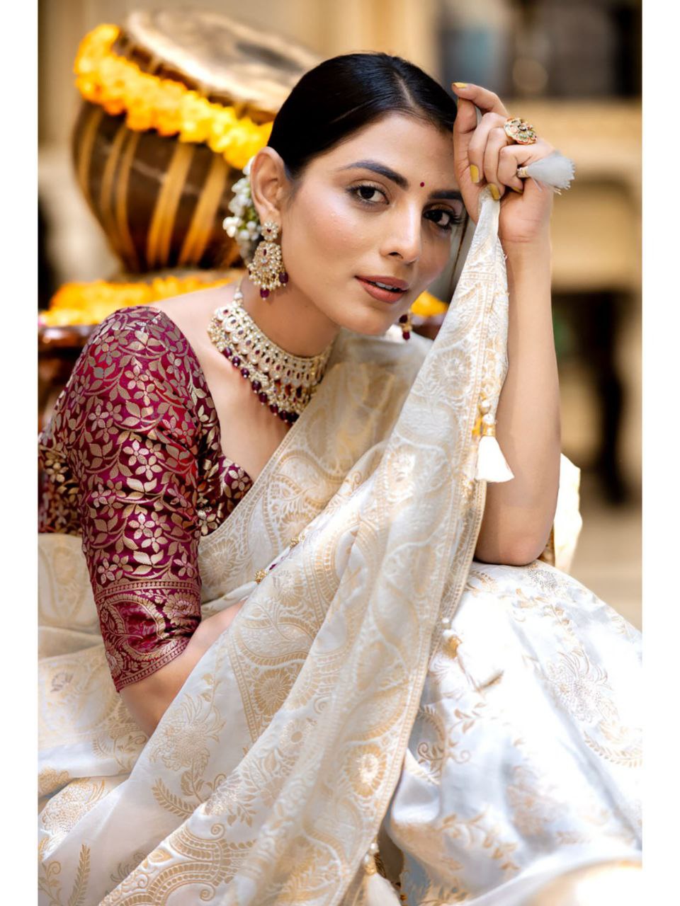 "Elegance in Every Weave: Embrace Timeless Beauty with Our New Silk Sarees!"