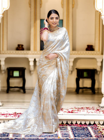 "Elegance in Every Weave: Embrace Timeless Beauty with Our New Silk Sarees!"