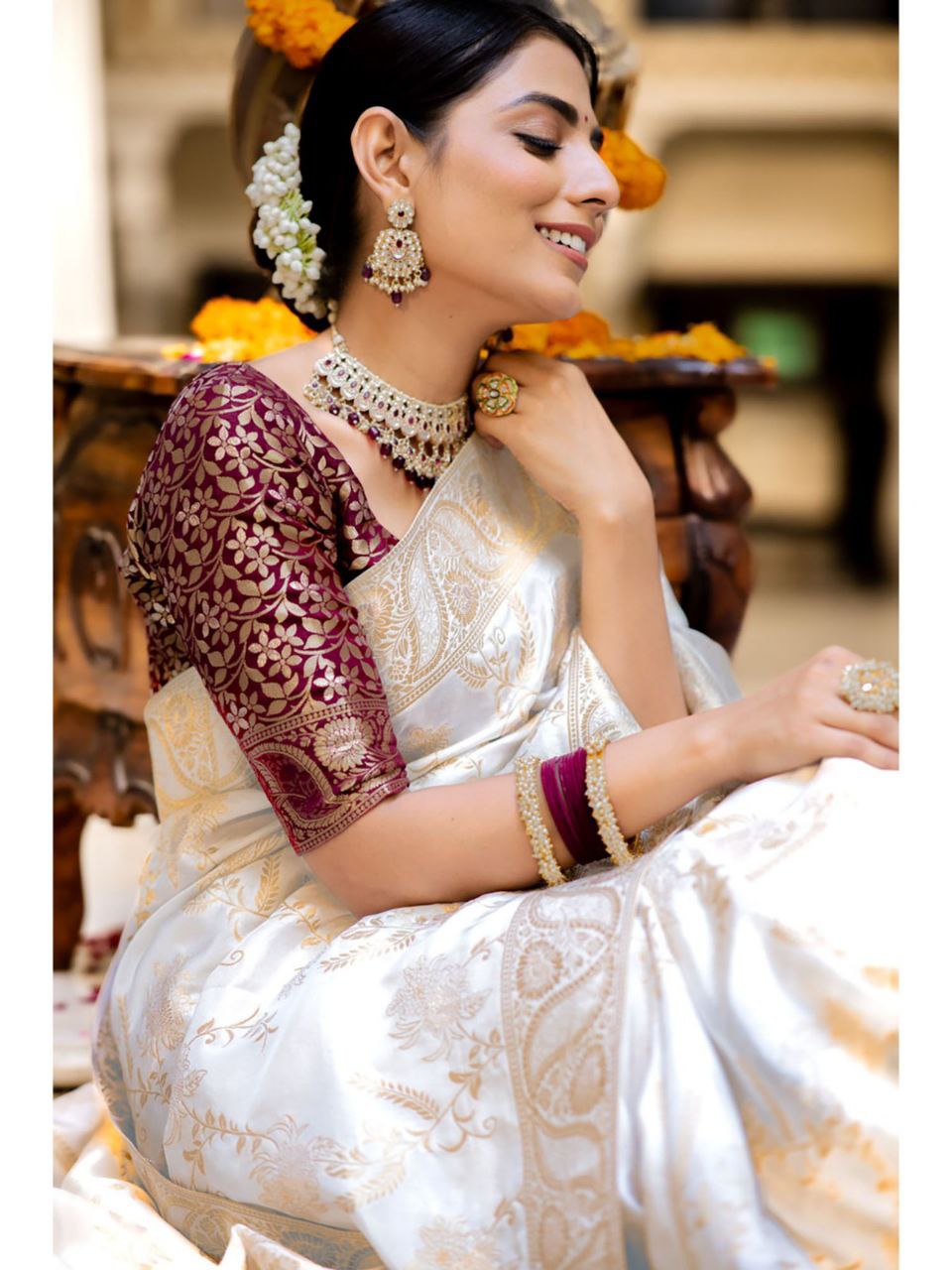 "Elegance in Every Weave: Embrace Timeless Beauty with Our New Silk Sarees!"