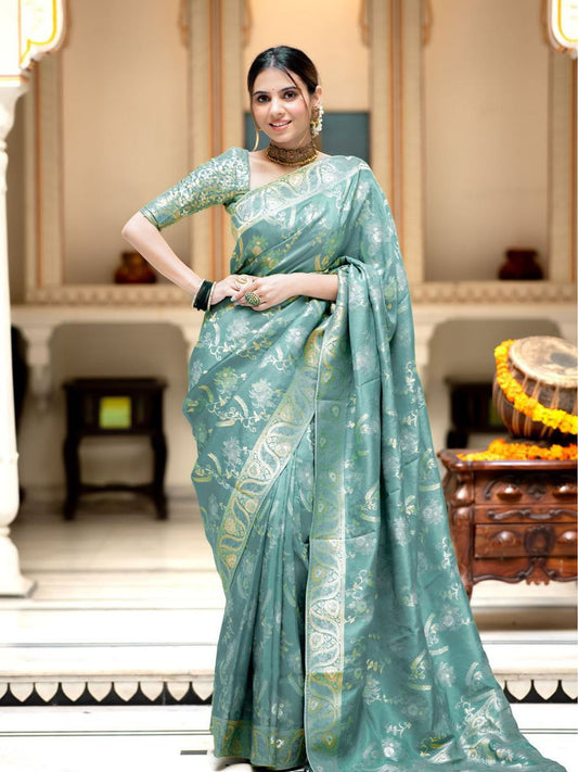 "Elegance woven with tradition: Step into timeless beauty with our New Silk sarees."