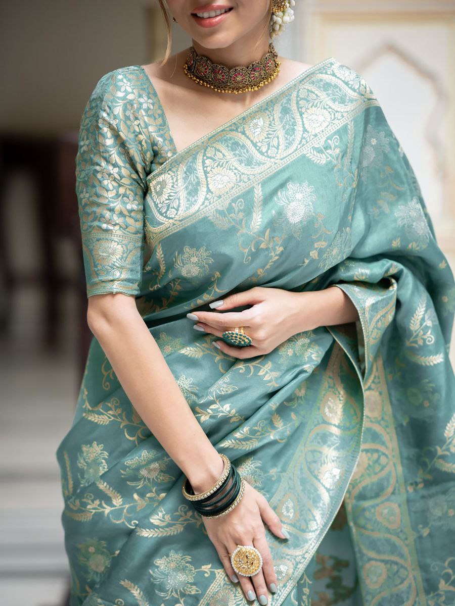 "Elegance woven with tradition: Step into timeless beauty with our New Silk sarees."