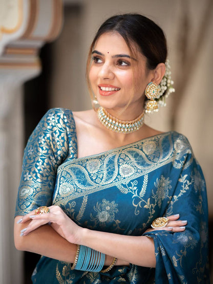 "Elegance woven with tradition: Embrace the timeless allure of our New Silk sarees."