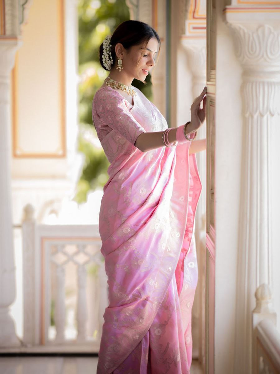 "Wrap yourself in elegance with our exquisite New Silk sarees, where tradition meets contemporary style."