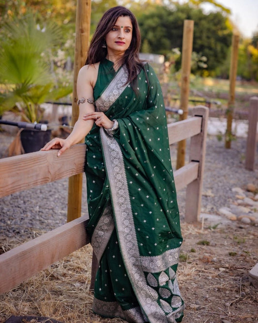 "Soft as silk, light as cotton: Embrace elegance with our sarees!"