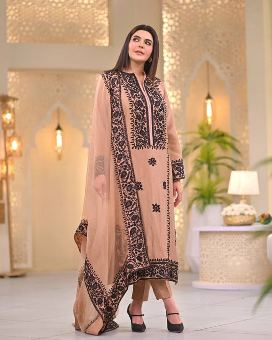 "Top to bottom, we've got your style covered, complete with the perfect Dupatta!"