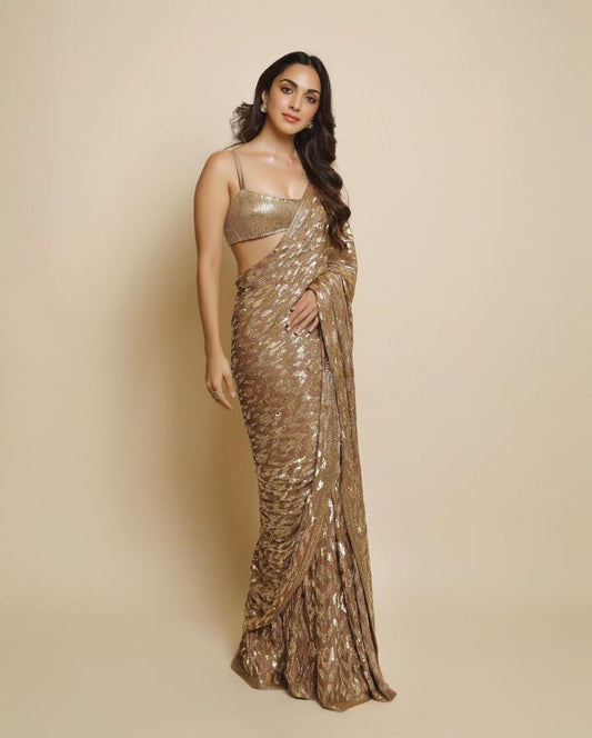 "Flowing Grace, Effortless Elegance: Discover the Beauty of Georgette Sarees"