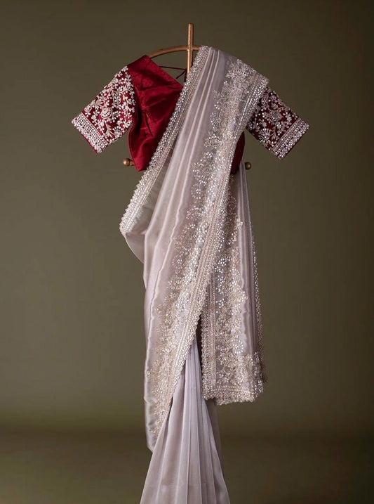 "Grace in Motion: Elevate Your Look with Georgette Sarees"