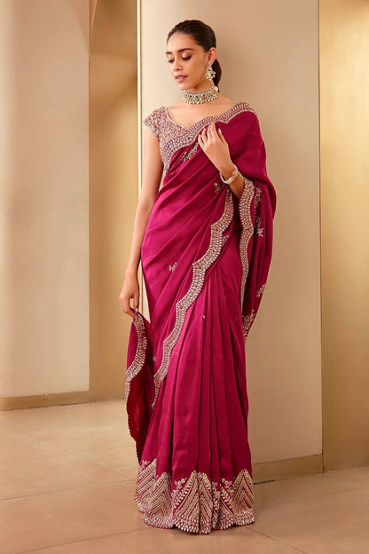 "Luxurious Tradition: Celebrate with Exquisite Silk Sarees"