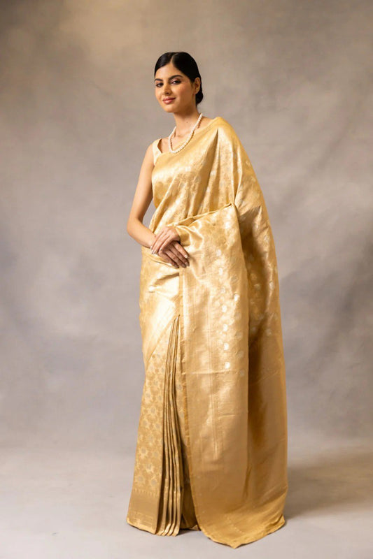 "Celebrate Every Occasion in Banarasi Soft Silk"